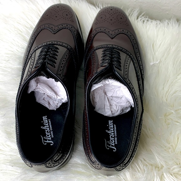 FLORSHEIM Men's Lexington Wing-Tip Oxford - Picture 13 of 13